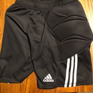 Men soccer goalie goalkeeper padded shorts Adidas Tierro